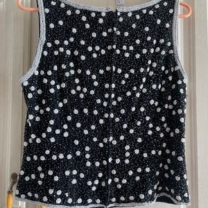 Appellate boutique evening embroidered top